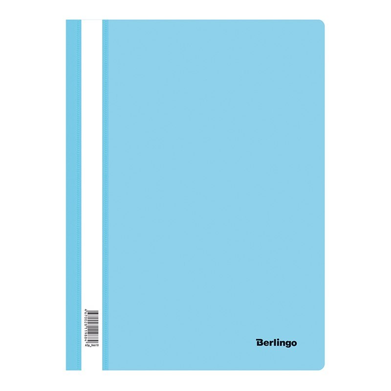 PVC FILE BOOK A4 INSTINCT TURQUOISE BERLINGO A 20 CDC